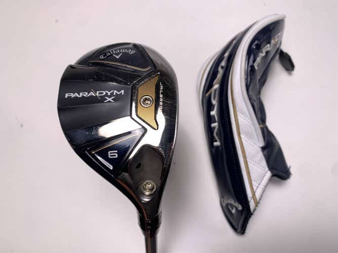 Callaway Paradym X 6 Hybrid 27* Aldila Ascent 40g Ladies Graphite Womens RH HC