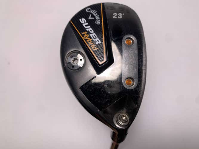 Callaway Super 4 Hybrid 23* UST Mamiya Elements Recoil 806 F2 Senior RH