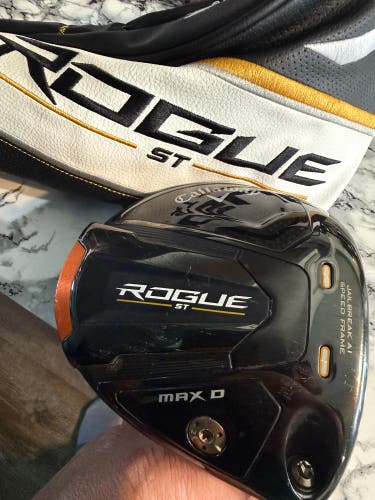 Men's 2022 Callaway Rogue ST Max Right Handed Driver Stiff Flex 9 Loft (Used)
