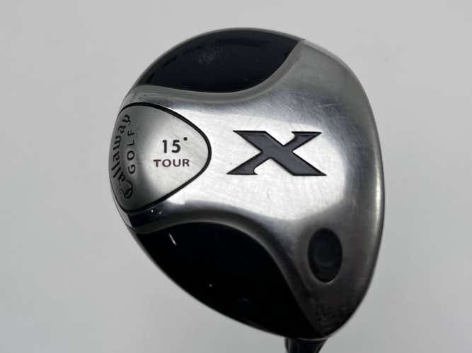 Callaway X Tour 3 Fairway Wood 15* Fujikura Tour Platform 26.3 Stiff RH