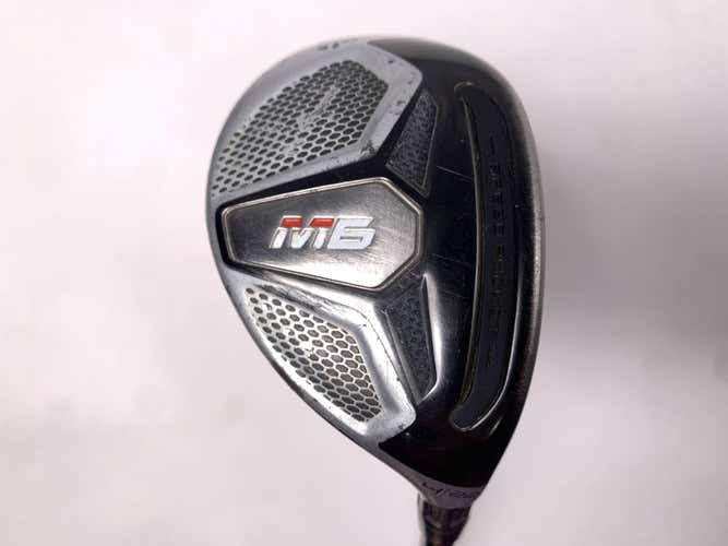 TaylorMade M6 4 Hybrid 22* Fujikura Atmos Red 5A Senior Graphite Mens RH