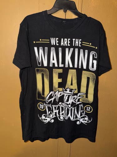 Capture The Crown We Are The Walking Dead 2012 Band T Shirt Men’s Size Large Used