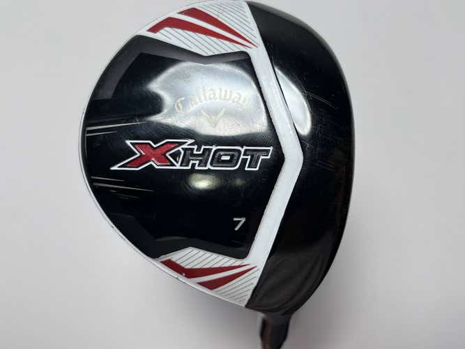 Callaway X Hot 19 7 Fairway Wood 21* Project X PXv Senior Graphite Mens RH