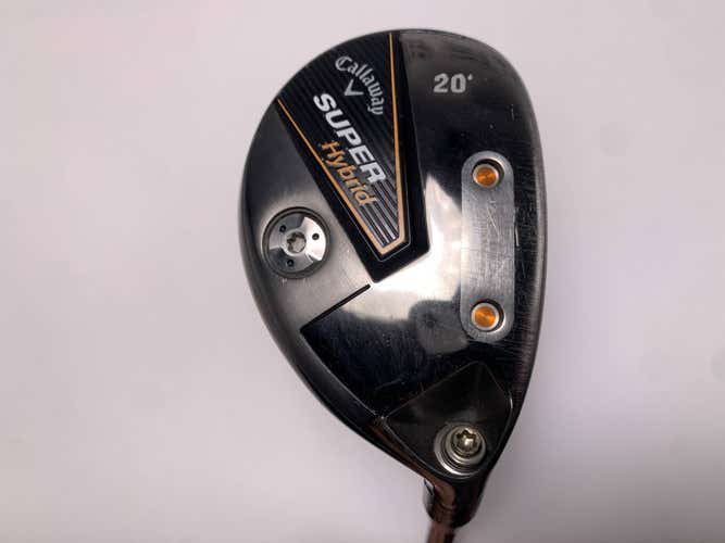 Callaway Super 3 Hybrid 20* UST Mamiya Elements Recoil 806 F2 Senior RH
