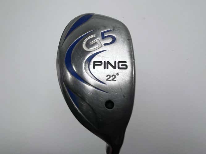 Ping G5 4 Hybrid 22* TFC100H Regular Graphite Mens RH Midsize Grip