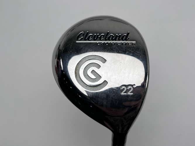 Cleveland Launcher 7 Fairway Wood 22* Launcher Gold 65g Stiff RH