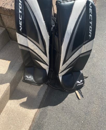 35" CCM Vector V-Pro Goalie Leg Pads (Used)