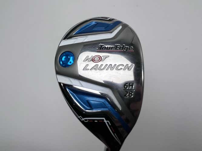 Tour Edge Hot Launch 6 Hybrid 28* Hot Launch 55g Senior Graphite Mens RH