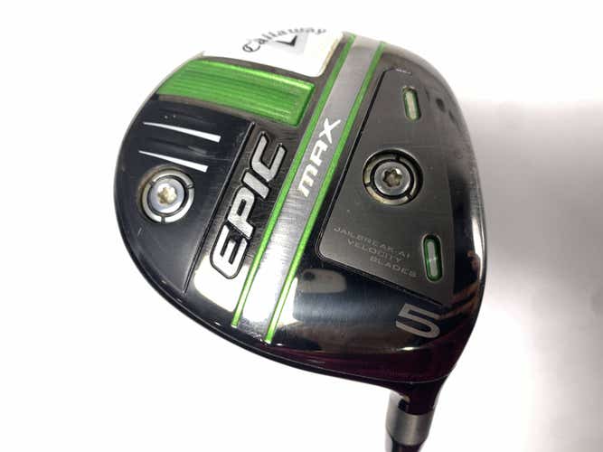 Callaway EPIC Max 5 Fairway Wood 18* Project X Cypher Fifty 5.0 50g Senior RH