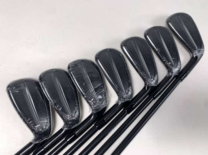 Titleist T200 2025 Black Iron Set 4-PW True Temper AMT S300 Black Stiff RH NEW