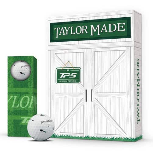 Taylor Made TP5 Pix Season Opener Golf Balls (White, 12pk) 1dz 2026 NEW