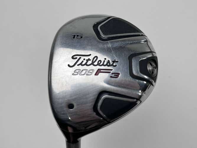LEFTY Titleist 909 F3 3 Fairway Wood 15* Regular Steel Mens LH