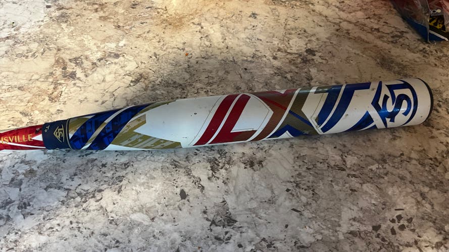 2022 Louisville slugger LXT 32/22 (special red, white, and blue edition)