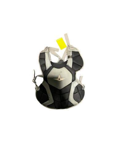 Used All Star ALL STAR CATCHER CHEST GUARD Catchers Chest Protector Black Youth 11834-S000048754