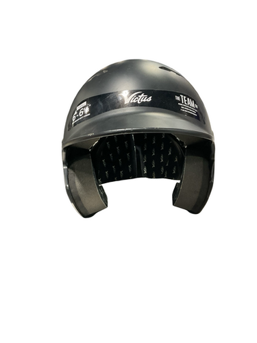 Used Victus BB HELMET 6-6 5/8 Batting Helmet No Mask Black One Size 11834-S000048749
