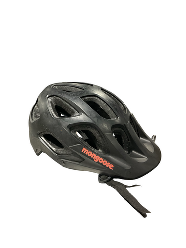 Used Mongoose BLACK HELMET Bike Helmet Black One Size 11834-S000048683
