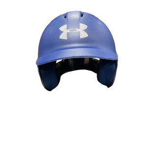 Used Under Armour BLUE HELMET Batting Helmet No Mask Royal Blue One Size 11834-S000048670