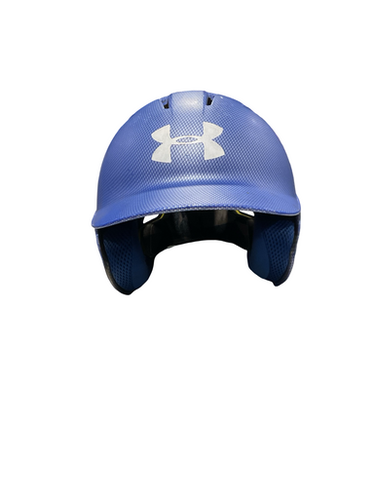 Used Under Armour BLUE HELMET Batting Helmet No Mask Royal Blue One Size 11834-S000048670