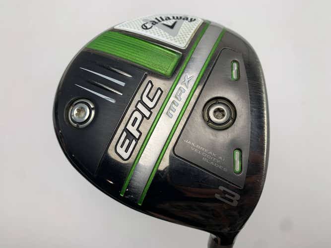 Callaway EPIC Max 3 Fairway Wood 15* Project X Cypher Fifty 5.0 50g Senior RH