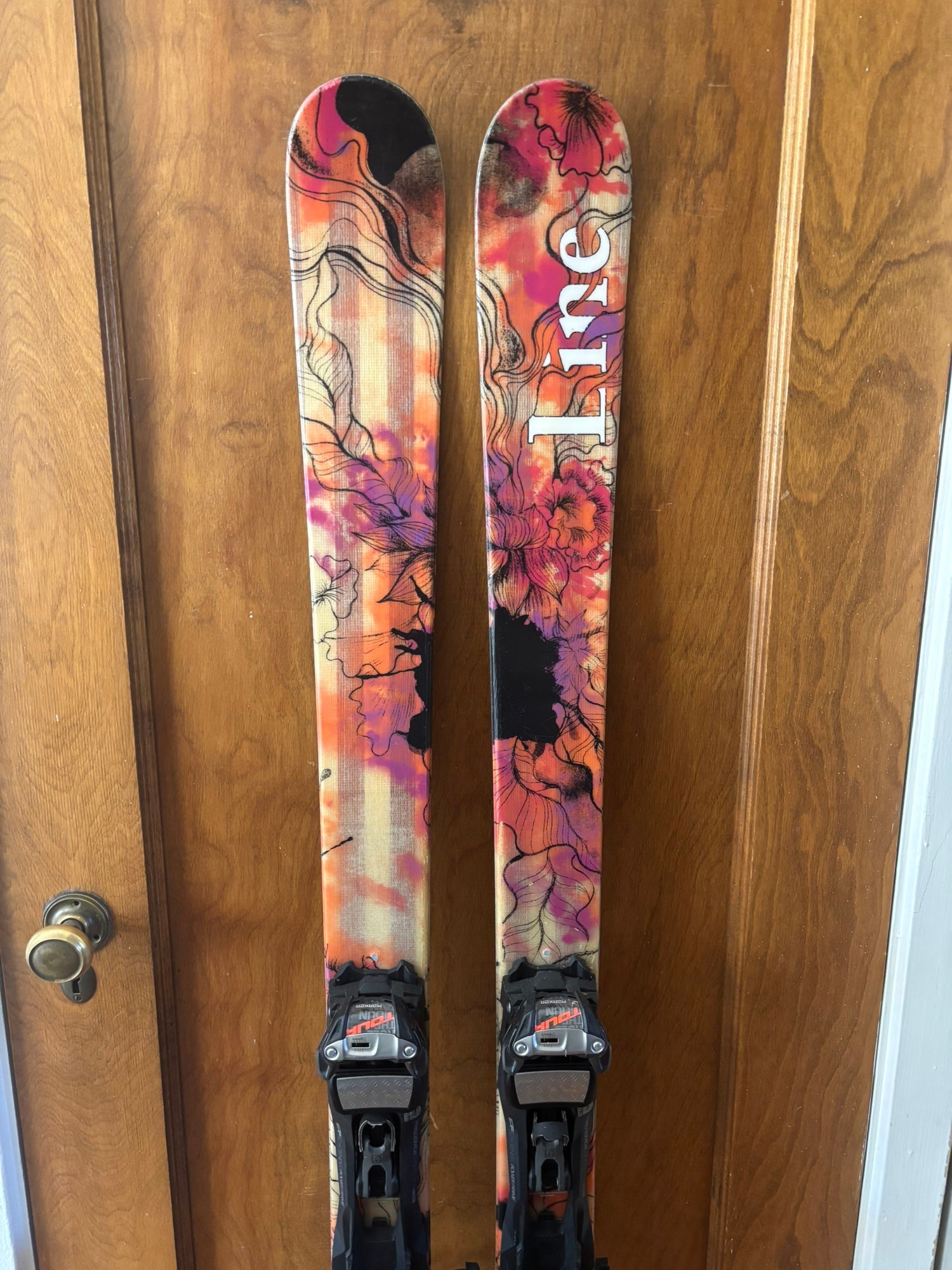 Used 2024 Line Blade Ski with Marker Griffon 13 bindings, Size 181