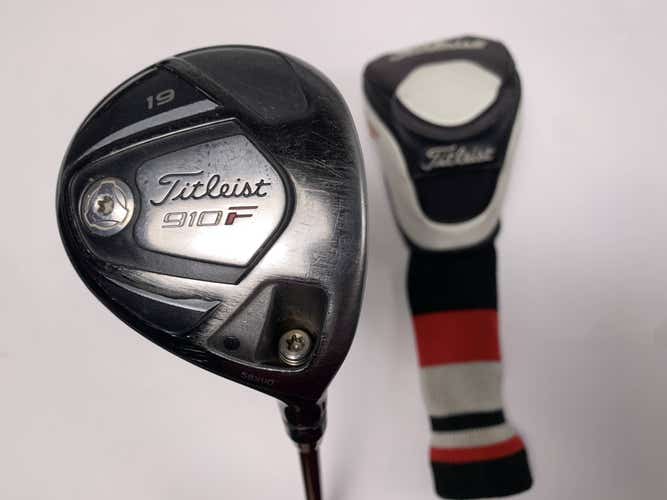 Titleist 910 F 5 Fairway Wood 19* Bassara 55 Hi 55g Regular RH HC