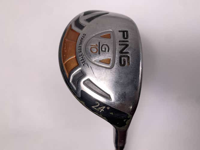 Ping G10 Hybrid 24* TFC 129 H Stiff Graphite Mens RH Midsize Grip