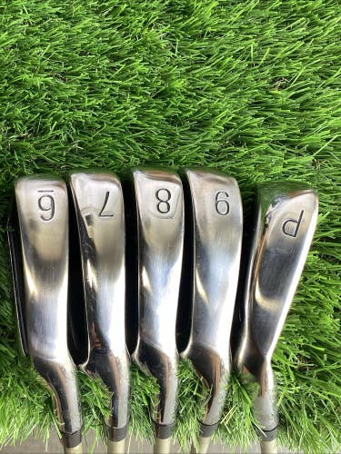 AFC Golf 202 Iron Set 6-7-8-9-PW With Regular Graphite Shafts -1 Inch