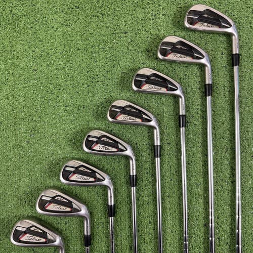 Titleist 714 AP1 Iron Set 4-PW 48 Wedge True Temper XP 95 S300 Stiff Flex