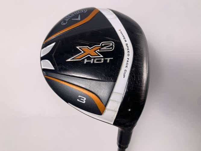 Callaway X2 Hot 3 Fairway Wood 15* AeroTech Powercoil 50 Ladies RH