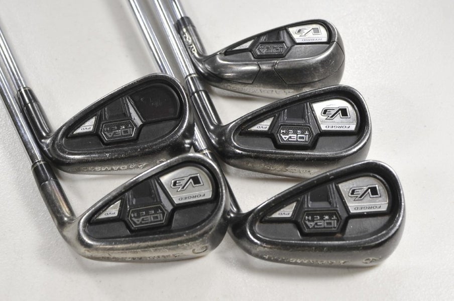 Adams Idea Tech V3 7-PW,GW Iron Set Regular Flex Right 75g Steel # 214729