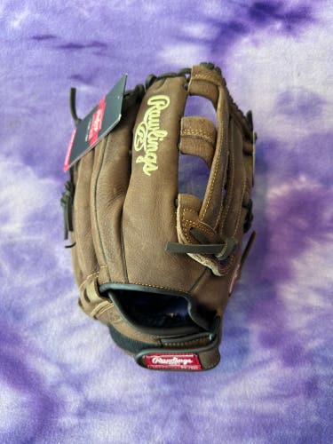 Brown Rawlings Player Preferred RH Outfield Softball Glove 13" (New)