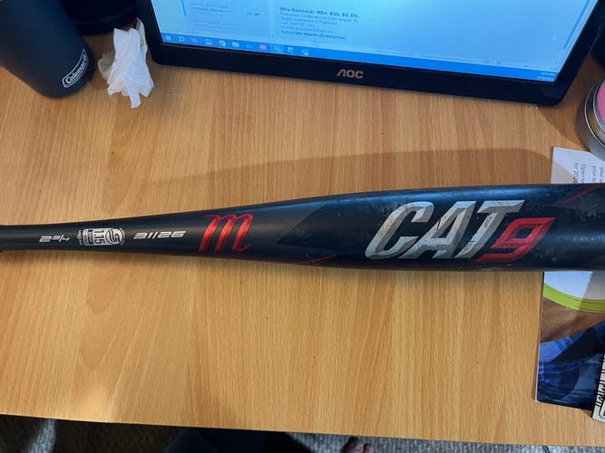 2021 Marucci CAT9 Alloy USSSA Certified Bat (-5) 26 oz 31" (Used)