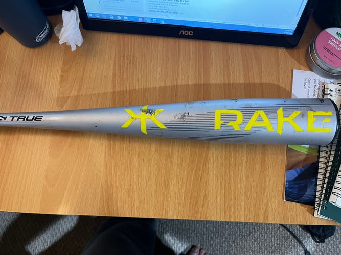 2022 True Temper Rake Hybrid USSSA Certified Bat (-8) 23 oz 31" (Used)