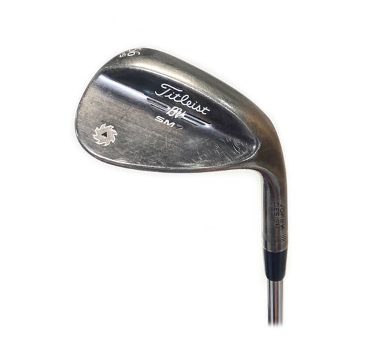 Titleist SM7 Brushed Steel 56*/10* S Grind Sand Wedge Steel BV Wedge Flex