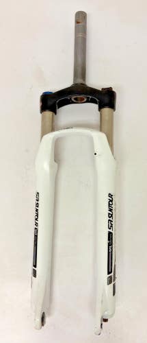 SR Suntour XCR 011 Mg 26" QR Disc Suspension Fork 180mm 1-1/8" Threadless White