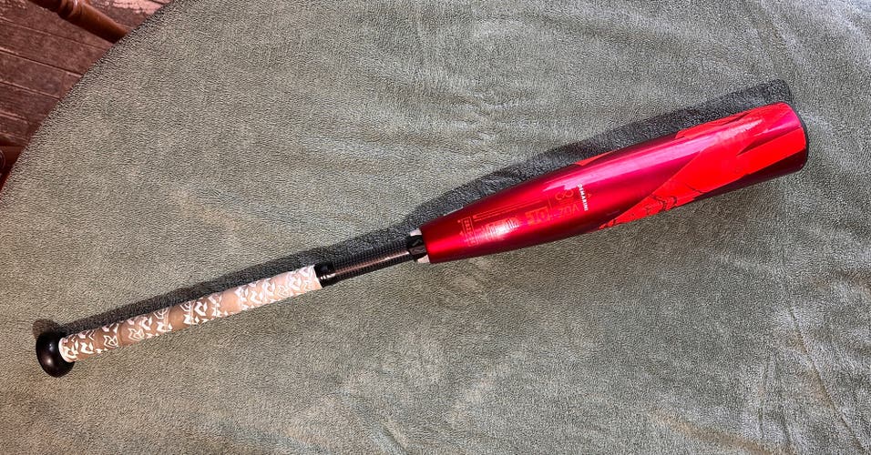 2024 DeMarini Zoa Composite USSSA Certified Bat (-10) 19 oz 29" (Used)
