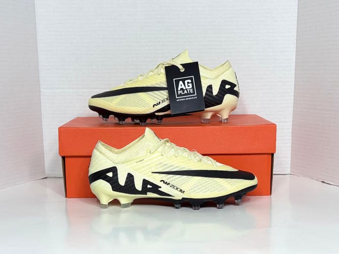 Yellow Men's Size M 6.0 (W 7.5) Nike Mercurial Vapor 15 Elite FG Soccer Cleats (New) FD0248-700