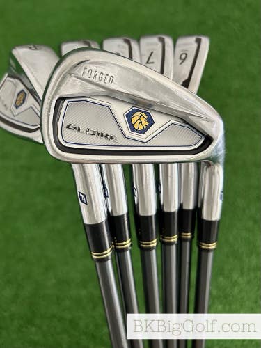 Taylormade Gloire Forged Iron Set 5-P / Fujikura Stiff Graphite