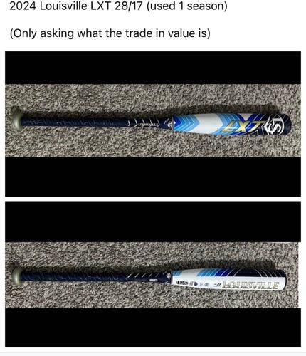 2024 Louisville Slugger LXT Composite Bat (-10) 22 oz 32" (Used)