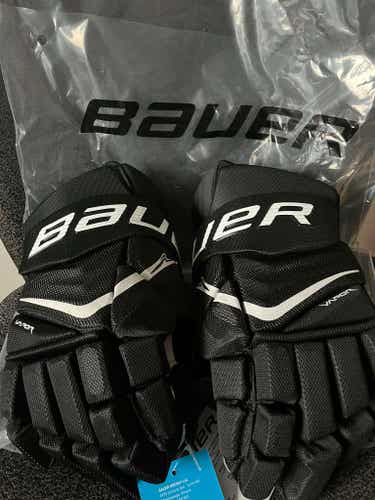 NEW Bauer Vapor Flylite Black/White Gloves 13"