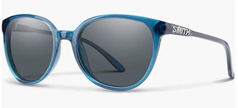 New Smith Optics Cheetah Sunglasses Cool Blue Polarized Gray Lens