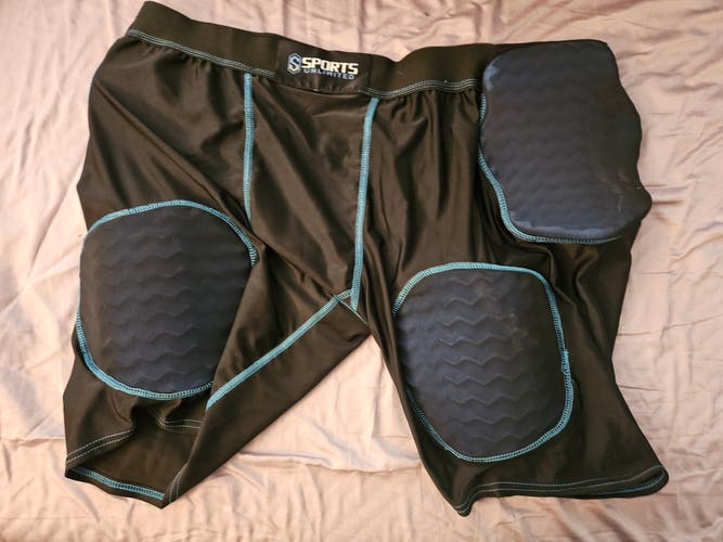 Sports Unlimited 5 Pad Football Shorts 3XL (Used)