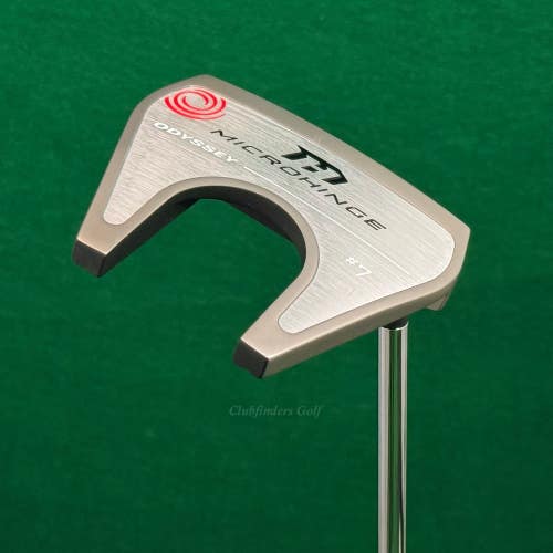 Odyssey '24 Microhinge #7 S 35" Slant-Neck Mallet Putter Golf Club w/ HC