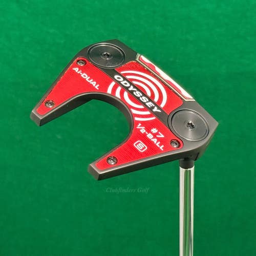 Odyssey 2026 Ai-DUAL #7 1/2-Ball S 34" Slant-Neck Mallet Putter SL90 w/ HC