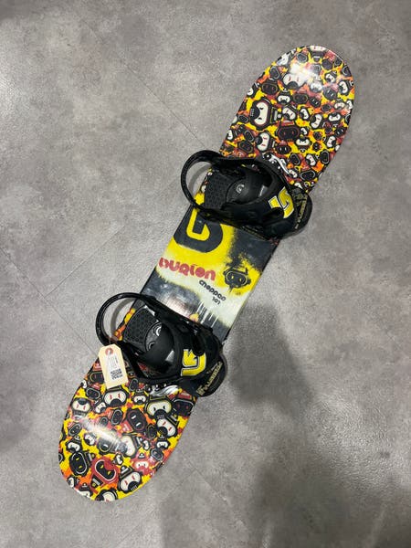 burton chopper 101 snowboard Kid's 101cm Burton Chopper Snowboard | Burton Freestyle Jr Bindings (Used)  | SidelineSwap