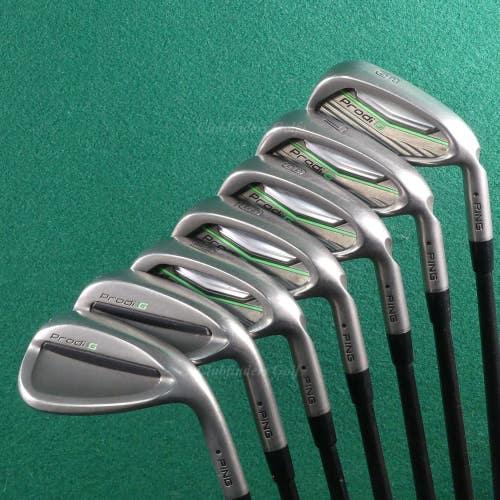 Ping Prodi G Black Dot 6-PW, AW & SW Iron Set Factory Graphite Junior