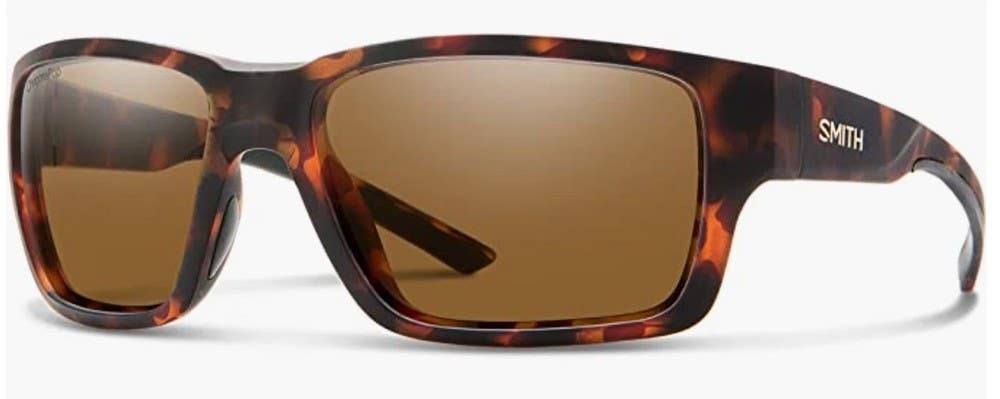 Smith Outback Sunglasses Matte Tortoise Frame, Polarized Brown Lens New