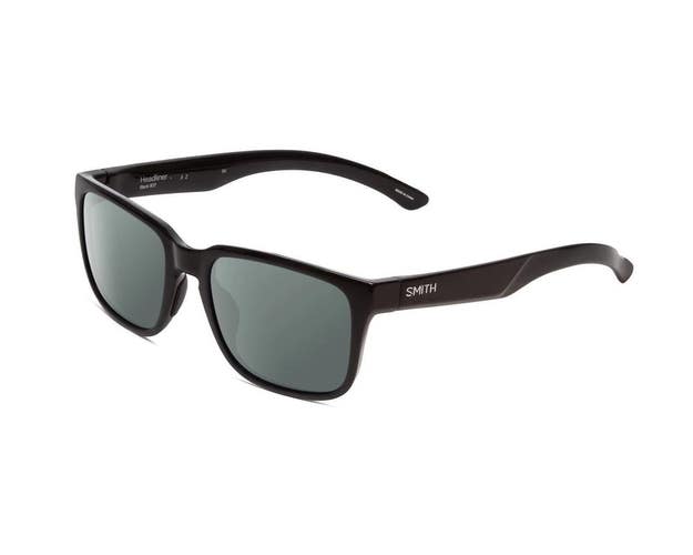 Smith Optics Headliner Sunglasses Black Frame Polarized Gray Lens