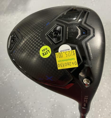 Cobra DARK SPEED X 12 Driver 45" MAMIYA LINQ M40X 5F2 Senior Flex Graphite MRH