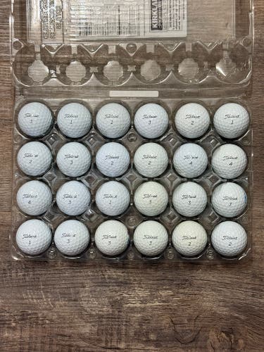 24 Titleist AVX Golf Balls - 5A MINT CONDITION